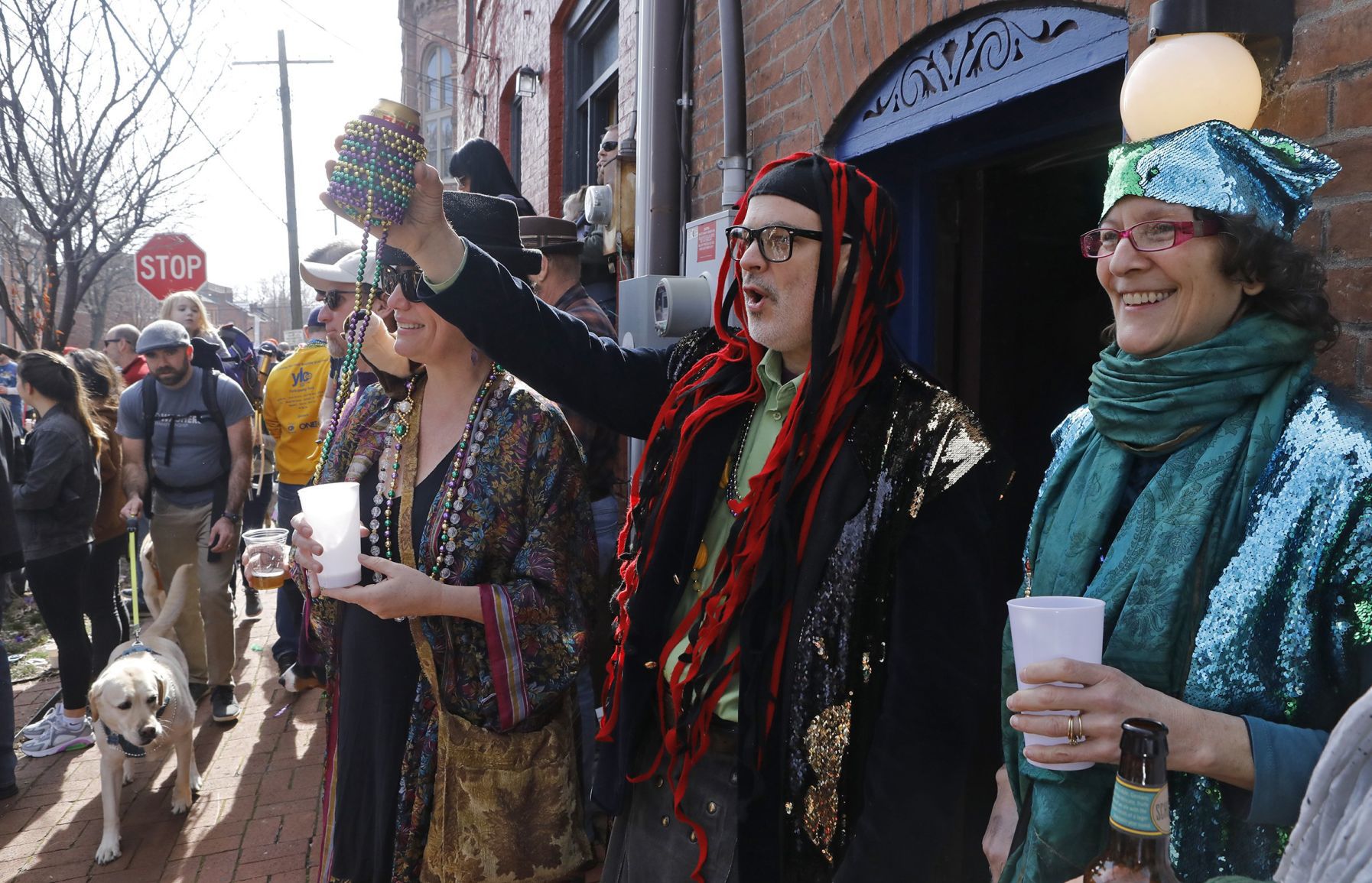 Soulard residents embrace Mardi Gras, or what?